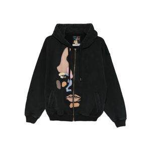 Kidsuper Black Sweaters & Knitwear - Hoodies Men